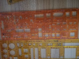 Stencils 5 κομμάτια διάφορα σχέδια -thumb-4