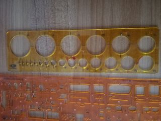 Stencils 5 κομμάτια διάφορα σχέδια -thumb-5