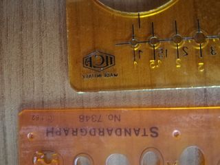 Stencils 5 κομμάτια διάφορα σχέδια -thumb-6