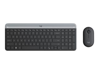 Logitech - Slim Wireless Keyboard and Mouse Combo MK470 NORDIC / Computers