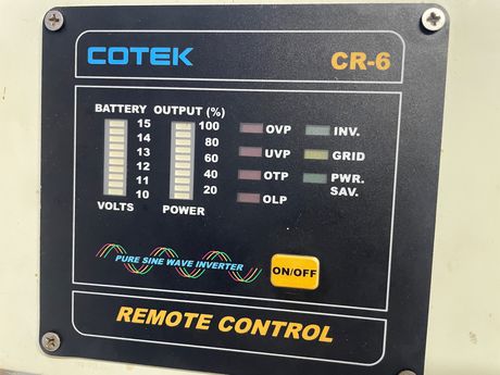 remote control COTEK 12v