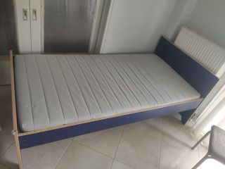 Κρεβάτι IKEA μαζί με στρώμα