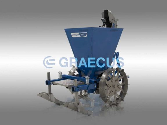 Πατατοφυτευτής Graecus 2025 Πατατοφυτευτής αυτόματος μονής και διπλής σειράς GRAECUS PF1
