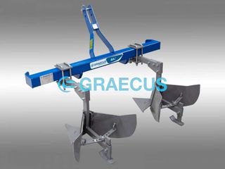 Αυλακωτήρας Graecus 2025 Αυλακωτήρας μονός με ρύθμιση πλάτους εργασίας GRAECUS BA2