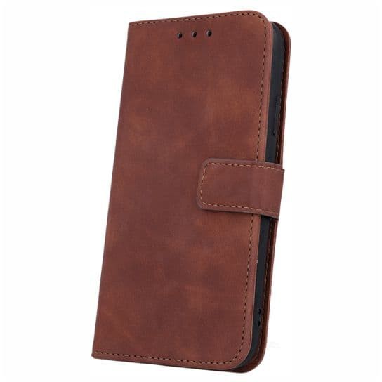 Smart Velvet case for iPhone 13 Mini brown