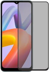 Full Glue Privacy Tempered Glass 3D for Xiaomi Redmi 13C Black Frame