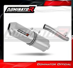 Dominator Εξάτμιση Τελικό OVR S.Steel Suzuki GSXR 1000 K1 2001 - 2004 Με Σιγαστήρα  