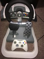 ΤΙΜΟΝΙΕΡΑ Xbox 360 Wireless Racing Steering Wheel + Game Pad Ασυρματο