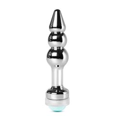 Metal Butt Plug with Light Type IV ( Non Vibrating )-thumb-1