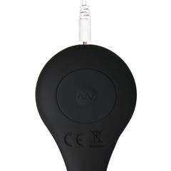 10 Speeds Remote Control Metal Vibrating Butt Plug with Silicone-thumb-3