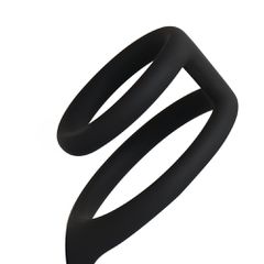 10 Speeds Remote Control Metal Vibrating Butt Plug with Silicone-thumb-2