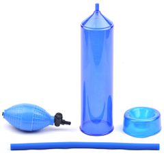 Blue Color Hand Held Pump with Quick Release Valve-thumb-1