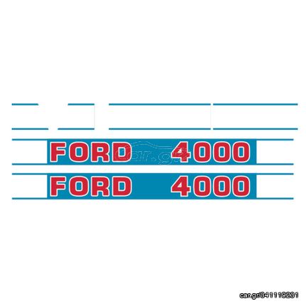 ΑΥΤΟΚΟΛΛΗΤΑ FORD 4000