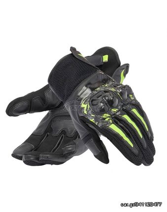 Dainese Mig 3 Γάντια Black/Anthracite/Yellow Fluo