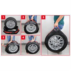 ΤΣΑΝΤΕΣ ΜΕΤΑΦΟΡΑΣ 4 ΕΛΑΣΤΙΚΩΝ TYRE WRAP BASIC (L) 13-19 INCH-thumb-1