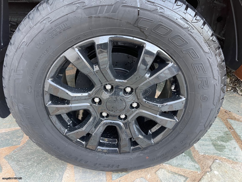 *FORD RANGER WILDTRAK 2016-2023 T7-T8 ΖΑΝΤΕΣ ΜΑΥΡΕΣ ΓΥΑΛΙΣΤΕΡΕΣ 18'' ΑΡΙΣΤΕΣ*AUTO-NL-PARTS*