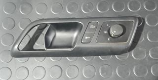 Πλαίσιο χερουλιού πόρτας με διακόπτες καθρέφτη και κεντρικού κλειδώματος VW POLO 02-05 6Q1837247G ετοιμοπαράδοτο