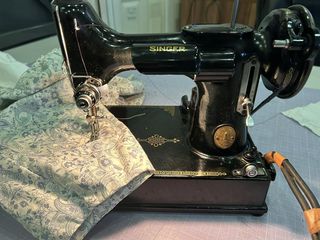 SINGER FEATHERWEIGHT 221 VINTAGE ΡΑΠΤΟΜΗΧΑΝΗ -thumb-8