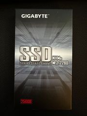 Gigabyte NVMe SSD 256GB M.2 PCI Express 3.0