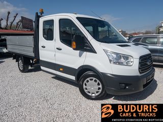 Ford '17 TRANSIT ΔΙΠΛΟΚΑΜΠΙΝΟ ΚΑΡΟΤΣΑ 2,80m 7ΘΕΣΕΙΣ AC