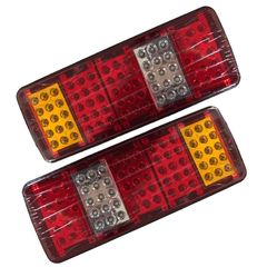 ΠΙΣΩ ΦΑΝΑΡΙ ΦΟΡΤΗΓΟΥ LED 34 * 14 CM 12v ΜΕ 75 LED