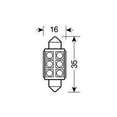ΛΑΜΠΑΚΙ ΠΛΑΦΟΝΙΕΡΑΣ 16x35mm HYPER-LED-thumb-3