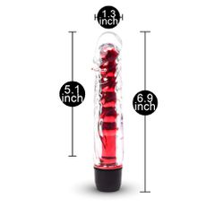 Red Color Cystal Vibrator-thumb-3