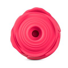 7-Function Red Color Silicone Clitoral Rose Sucking Massager wit-thumb-4
