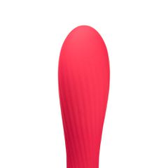7-Function Red Color Silicone Clitoral Rose Sucking Massager wit-thumb-2