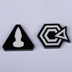 Twilight Imperium Command & Control Tokens - BLACK