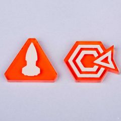 Twilight Imperium Command & Control Tokens - ORANGE