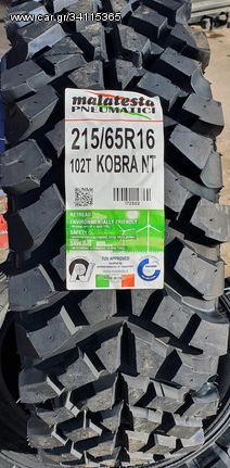 215/65R16 102T MALATESTA KOBRA NT MONO 400 EURO!!!