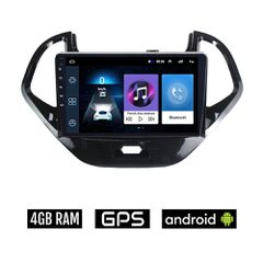 FORD KA (μετά το 2017) Android οθόνη αυτοκίνητου 4GB με GPS WI-FI (ηχοσύστημα αφής 9" ιντσών OEM Youtube Playstore MP3 USB Radio Bluetooth Mirrorlink εργοστασιακή, 4x60W, AUX, μαύρο)