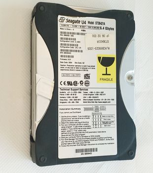  Σκληρός Δίσκος HDD Seagate U4 ST36421A 6.4GB (Vintage - Συλλεκτικός)