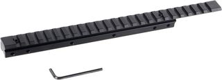 Picatinny Rail Extra Long 24 Slots 11mm to 20mm Converter Dovetail Weaver Adapter Aluminum Rail Lightweight, Standard Tactical 1913 Rails, for Scope Mount Base 