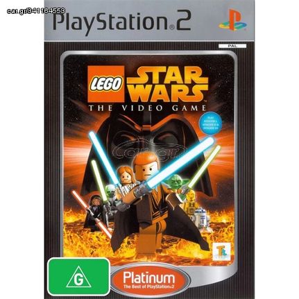 Lego Star Wars The Video Game Platinum - PS2 Used Game