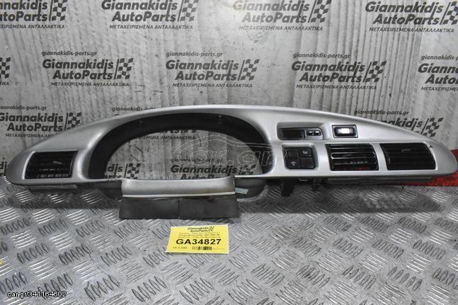 Κονσόλα - Πλαστικό Ταμπλού Ford Ranger-Mazda B2500 1998-2005 (Με Διακόπτες - Ρολόι Και Αεραγωγούς)