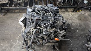 Κινητήρας turbodiesel VW Group CFW 1,2lt (75HP) από Skoda Fabia 2010-2014, για VW Polo 6R '09-'15, Seat Ibiza 6J '10-'15, 130.000 km, έχει σπασμένο κάρτερ