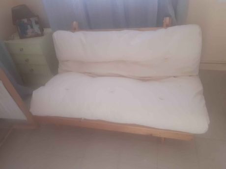 ΚΑΝΑΠΕΣ ΚΡΕΒΑΤΙ bed and sofa  ΜΕ ΣΤΡΩΜΑ futon