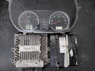 FORD FIESTA 1.4  MK5 SET IMMO SIEMENS SID804,3S61-12A650-LB,5WS40140D-T,5AYB