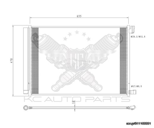 Ψυγείο A/C για MERCEDES BENZ (E-KL W213), 16