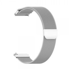 Λουράκι Techsuit Watchband 22mm (W009) for Samsung Galaxy Watch (46mm)/Watch 3/Gear S3, Huawei Watch GT/GT 2/GT 3 (46mm) Silver