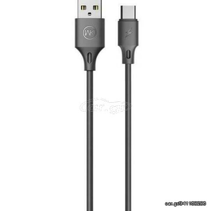 Charging Cable WK TYPE-C Black 2m Full Speed Pro WDC-092 2.4A