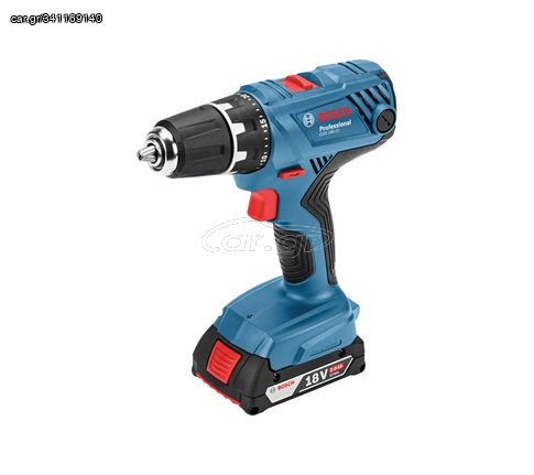 Bosch GSR 18V-21 Δραπανοκατσάβιδο Μπαταρίας 18V 2x2Ah