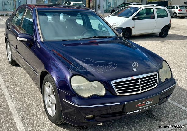 Mercedes-Benz C 200 '03 ΠΛΗΡΩΜΕΝΑ ΤΕΛΗ’24! ΕΛΛΗΝΙΚΟ! MANOS MOTORS