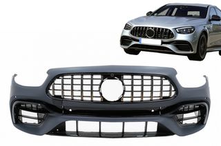 Front Bumper suitable for Mercedes E-Class W213 S213 C238 A238 Facelift (2020-Up) E63 Design-thumb-11