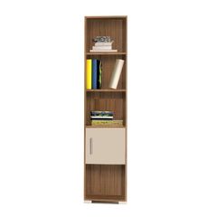 SARFURNITURE Βιβλιοθήκη παιδική 40αρα καρυδί-εκρού SAR-111249