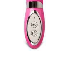10-Mode Silicone Pink Penis Vibrator-thumb-3