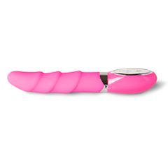 10-Mode Silicone Pink Penis Vibrator-thumb-1