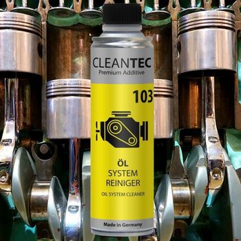 CleanTEC Oil System Cleaner - Καθαριστικό Ελατηρίων & Εμβόλων Κινητήρα - MADE IN GERMANY - Για Περισσότερα Μπείτε Steel Seal Hellas